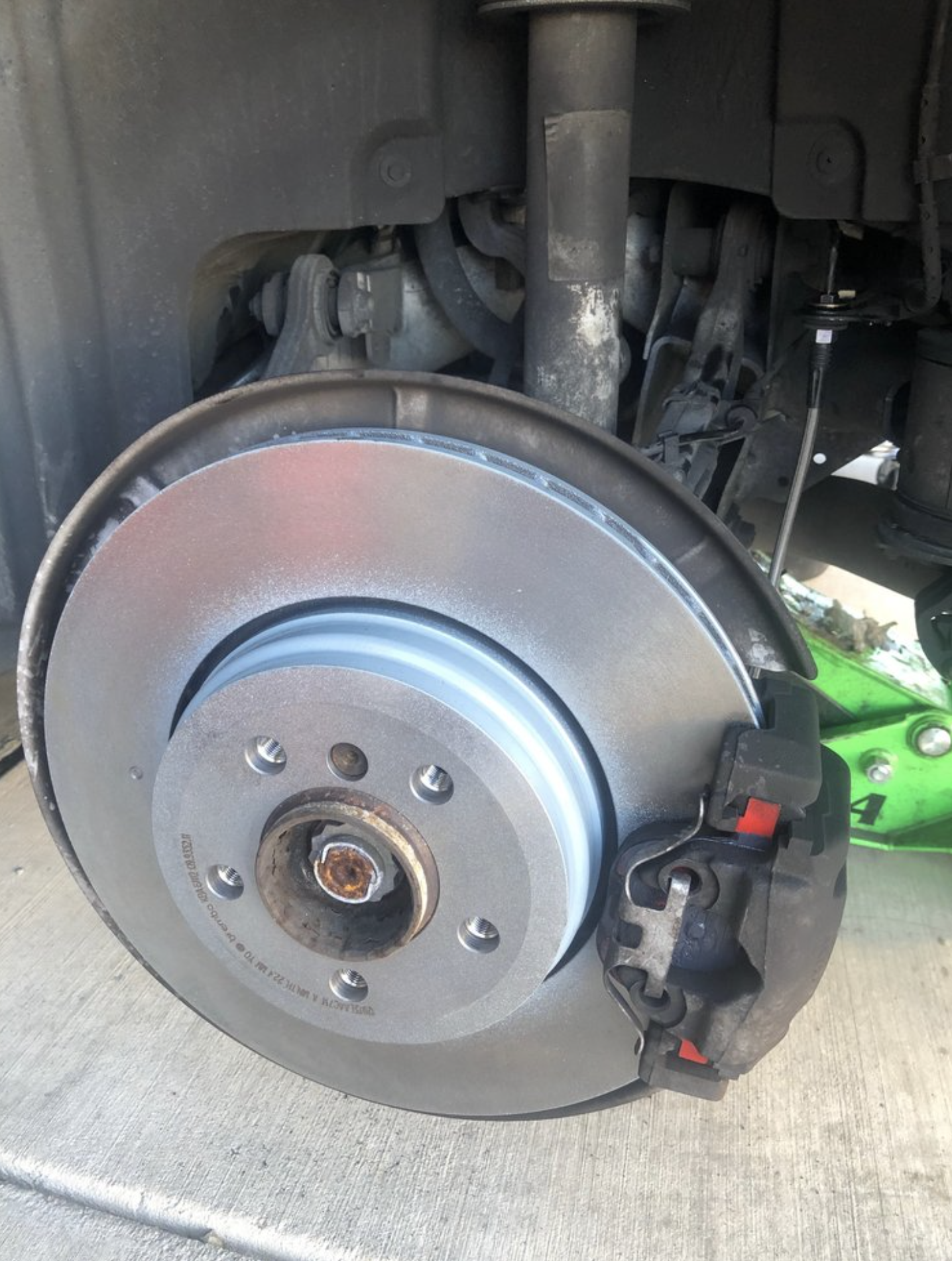 Pasadena-Mobile-Mechanics image shows brake repair in Pasadena, CA