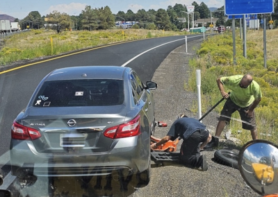 this image shows tire service in Pasadena, CA